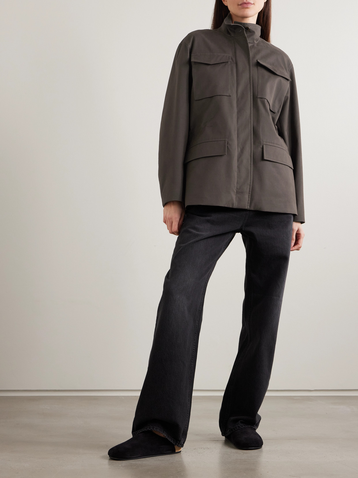 Floriane Cotton And Cashmere-Blend Field Jacket