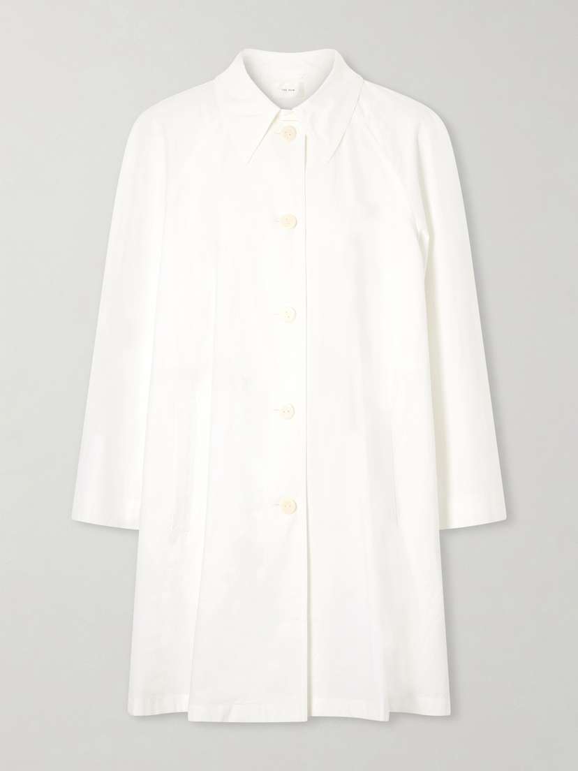 The Row Hawkins Cotton-poplin Coat