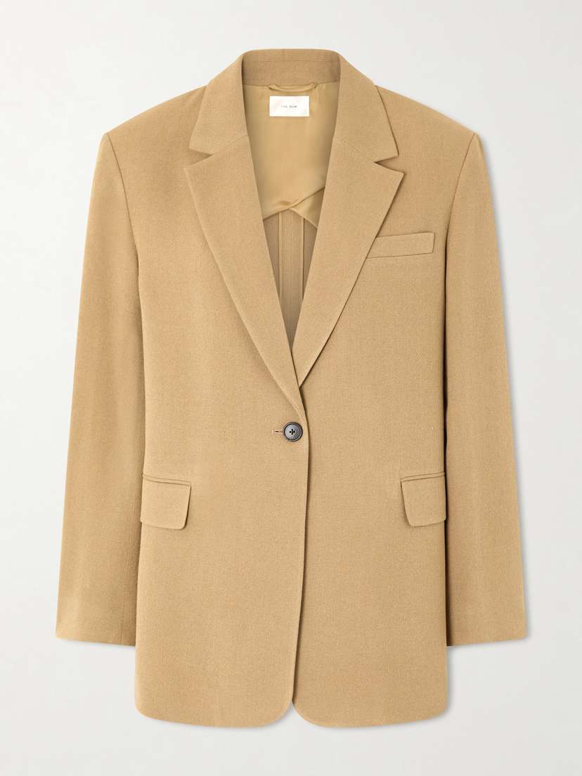 The Row Ezri Silk Blazer