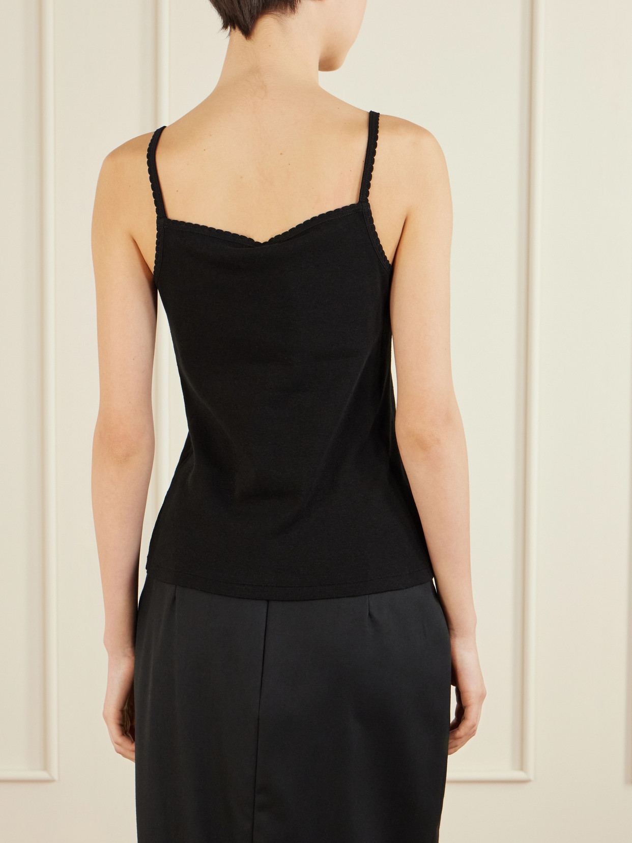 Denzel Ribbed Cotton-Jersey Tank