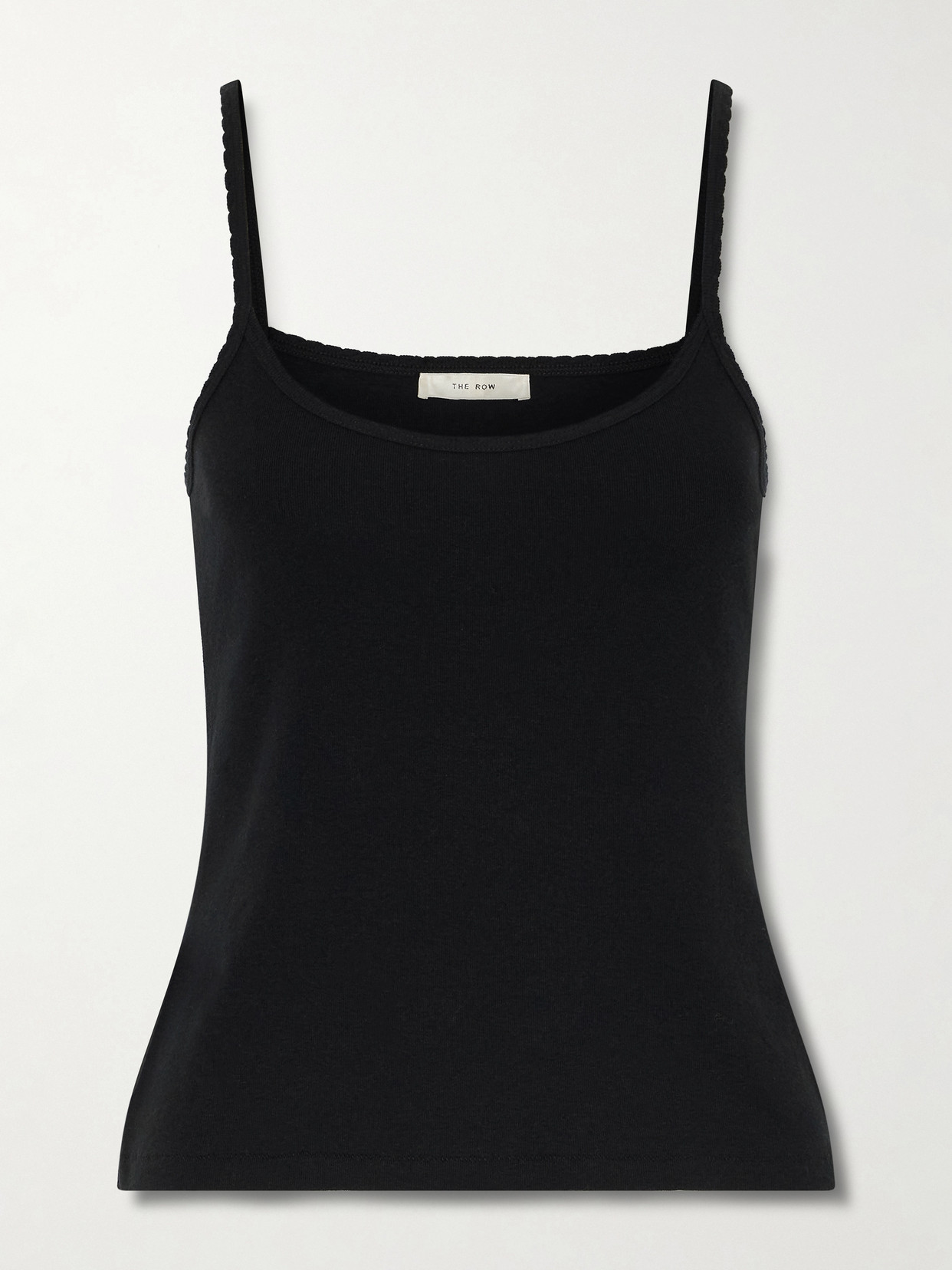 Denzel Ribbed Cotton-Jersey Tank