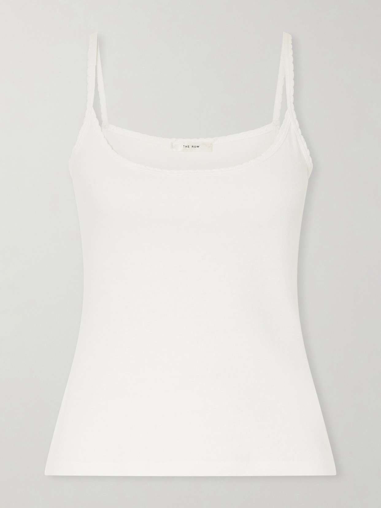 Denzel Ribbed Cotton-Jersey Tank