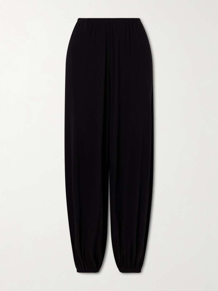 The Row Fiamma Cotton, Cashmere And Silk-blend Pants