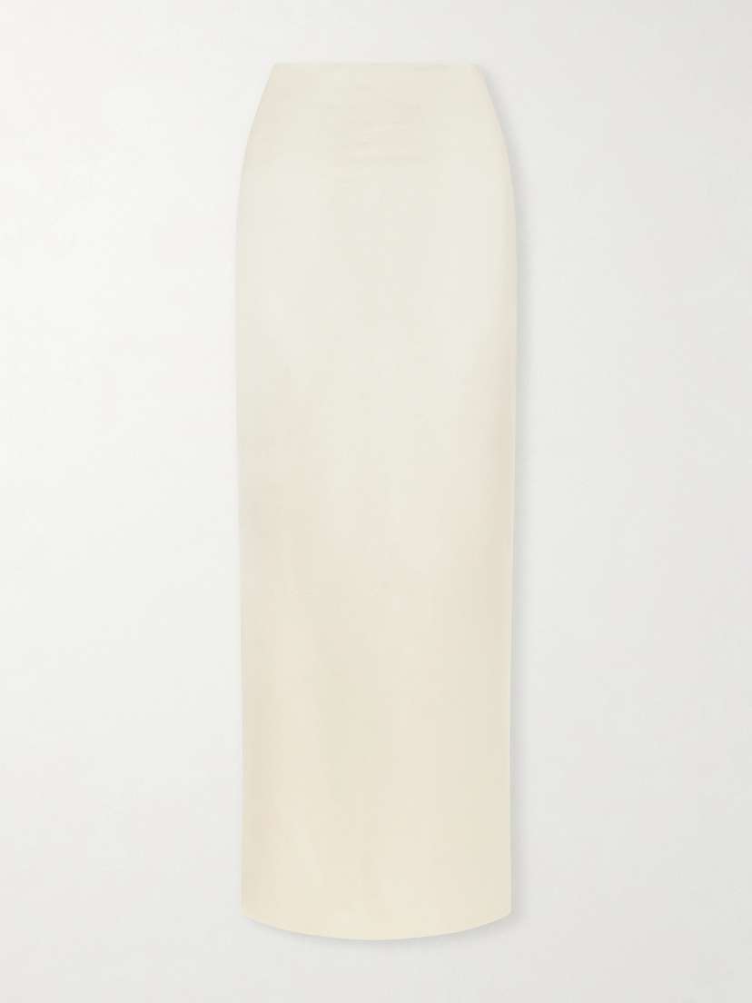 The Row Bartelle Silk-satin Maxi Skirt