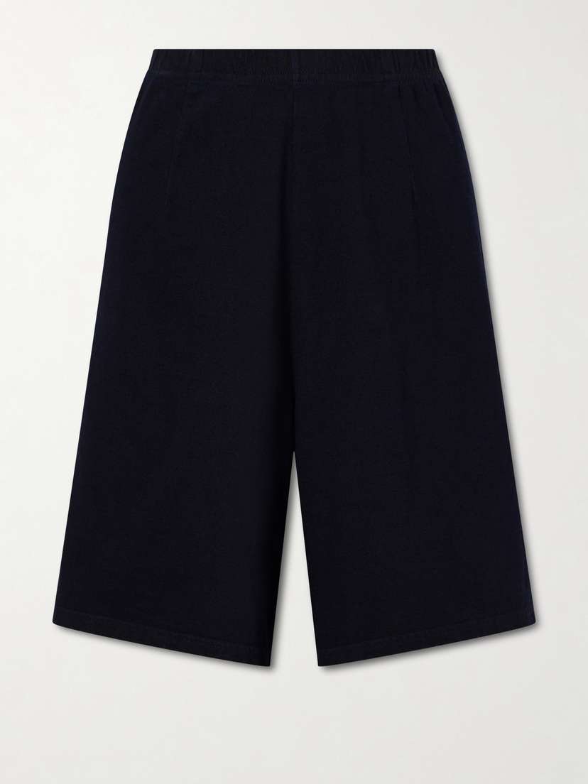 The Row Larissa Cotton-jersey Shorts