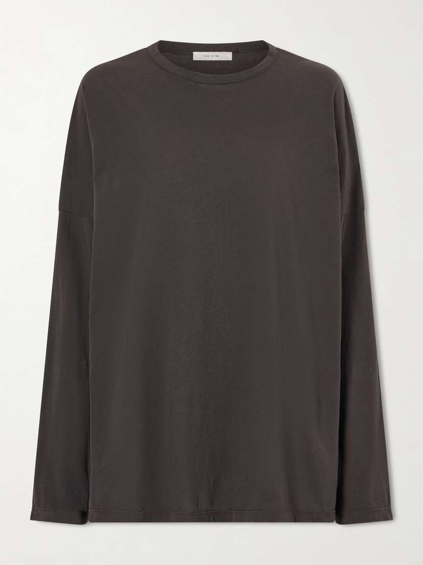 The Row Floris Cotton-jersey T-shirt