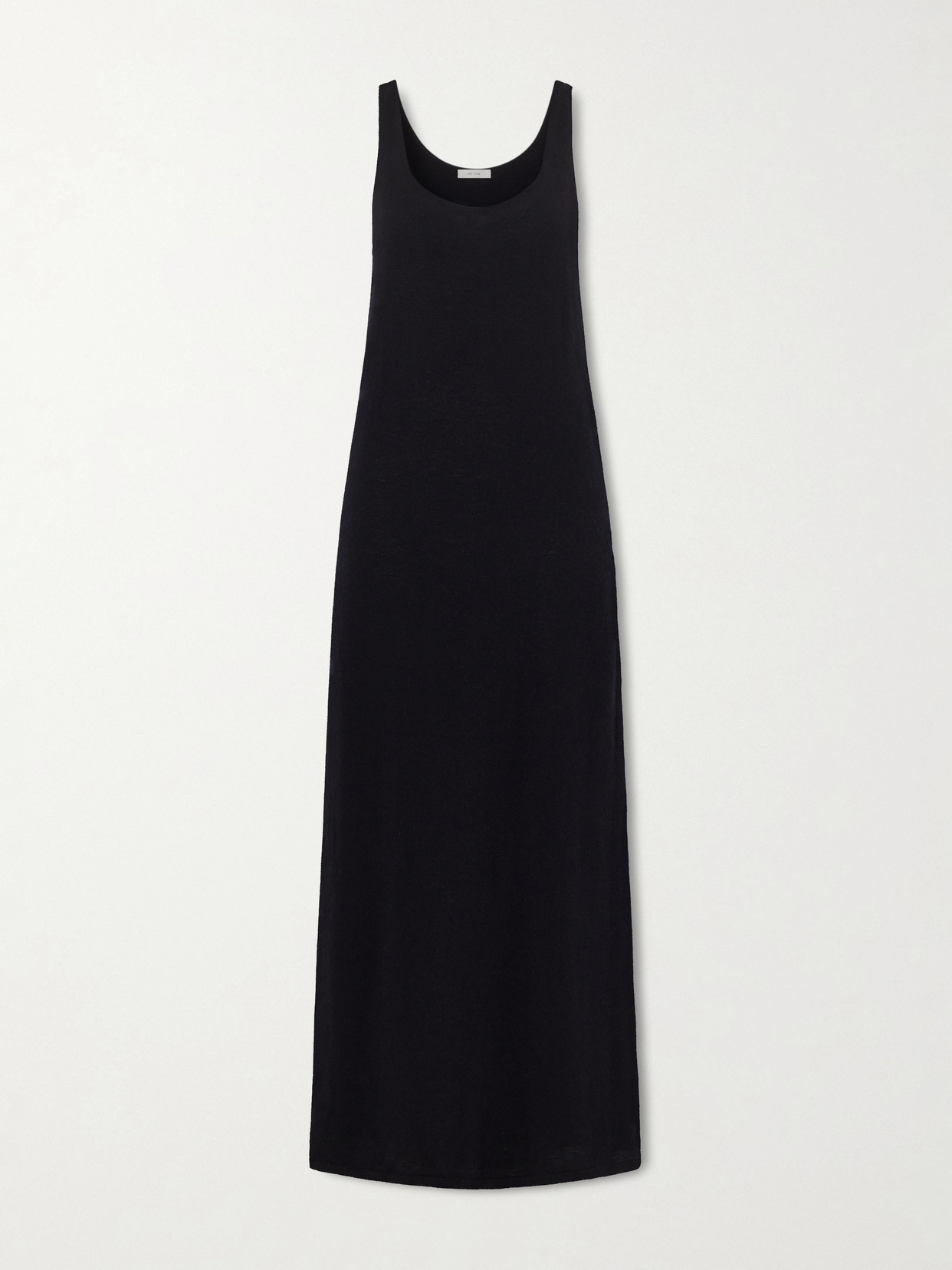 The Row Nareen Cashmere Maxi Dress In Black