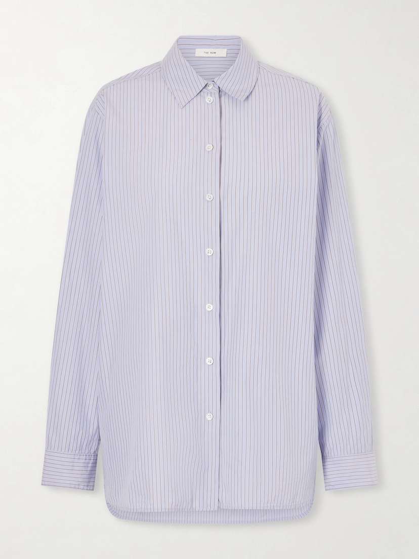 The Row Sisilia Cotton-poplin Shirt