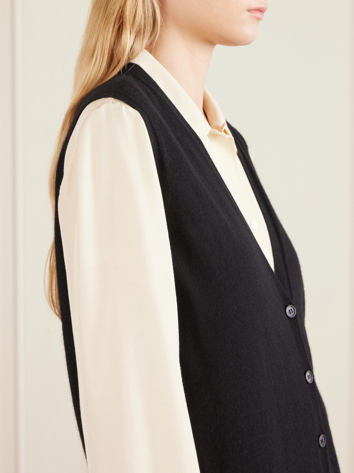 Neel Cashmere Vest