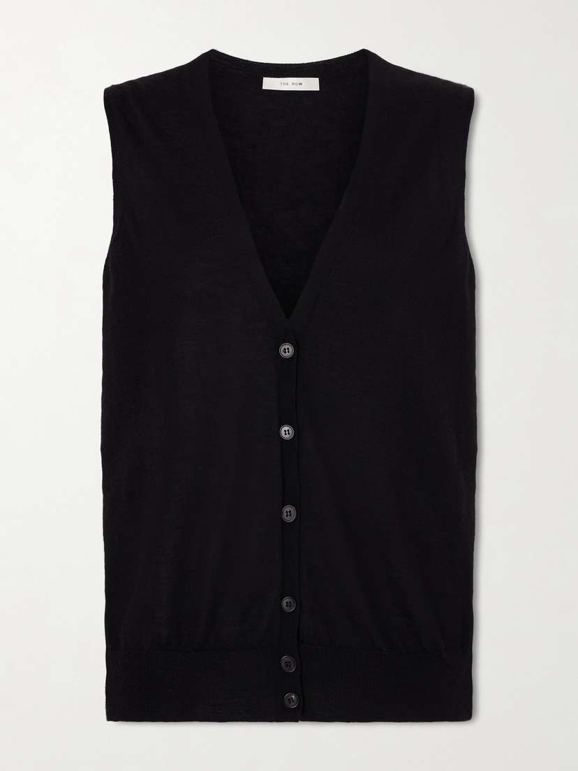 The Row Neel Cashmere Vest