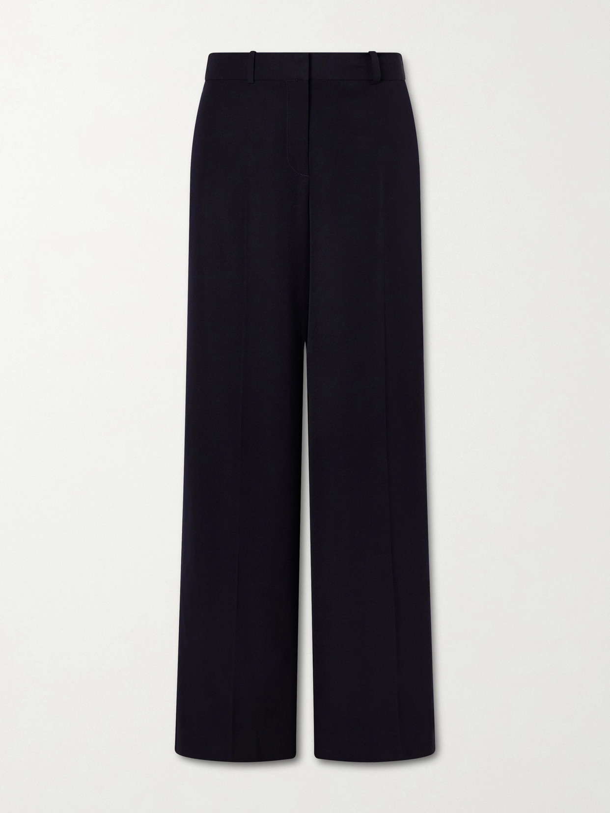 Dender Wool Wide-Leg Pants