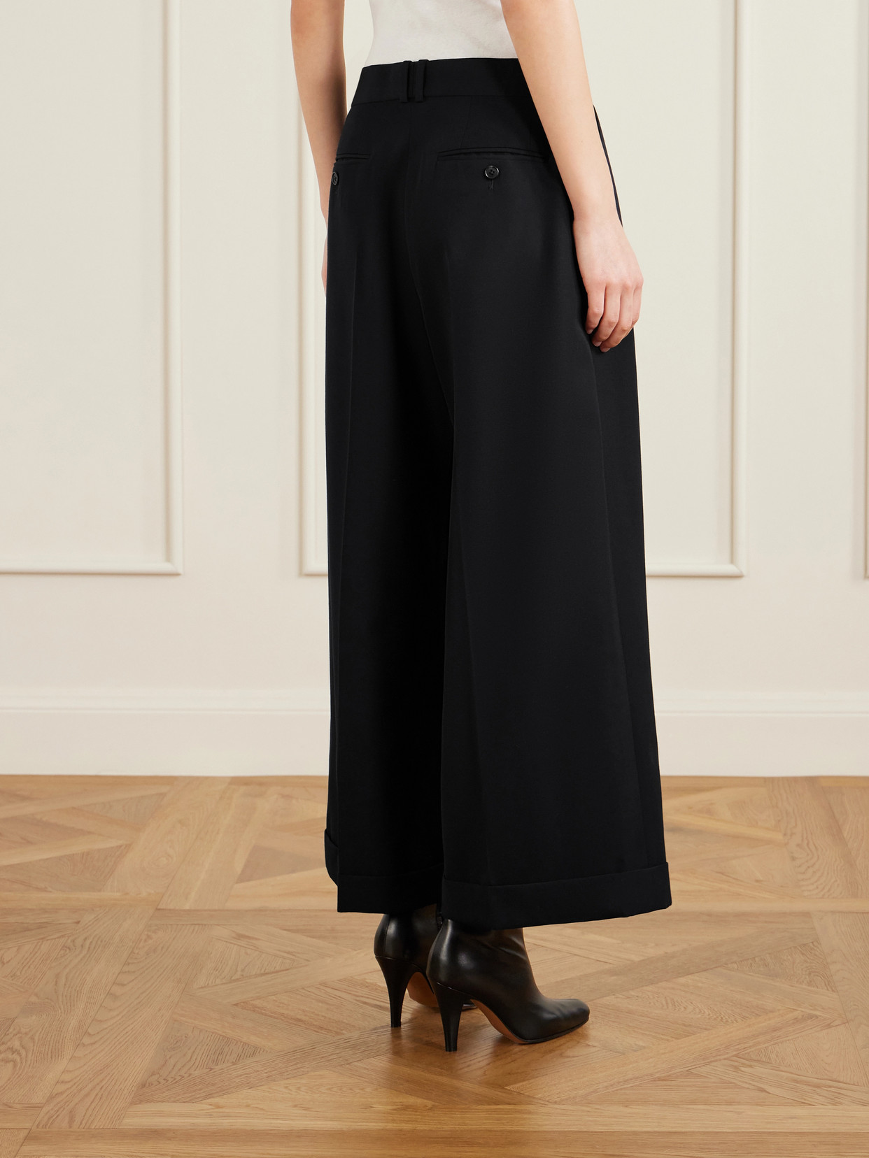 Lior Wool Wide-Leg Pants