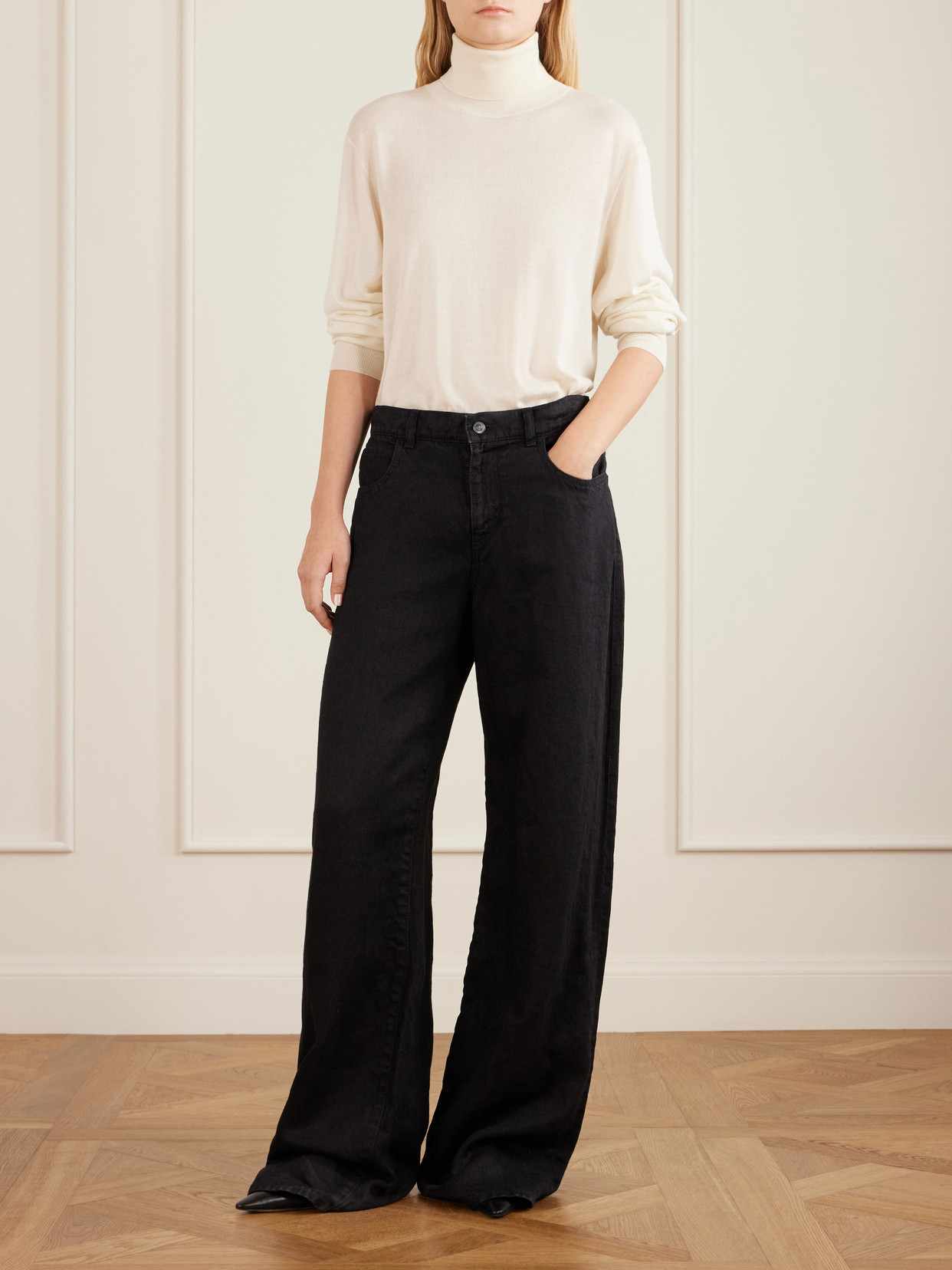 Eglitta High-Rise Wide- Leg