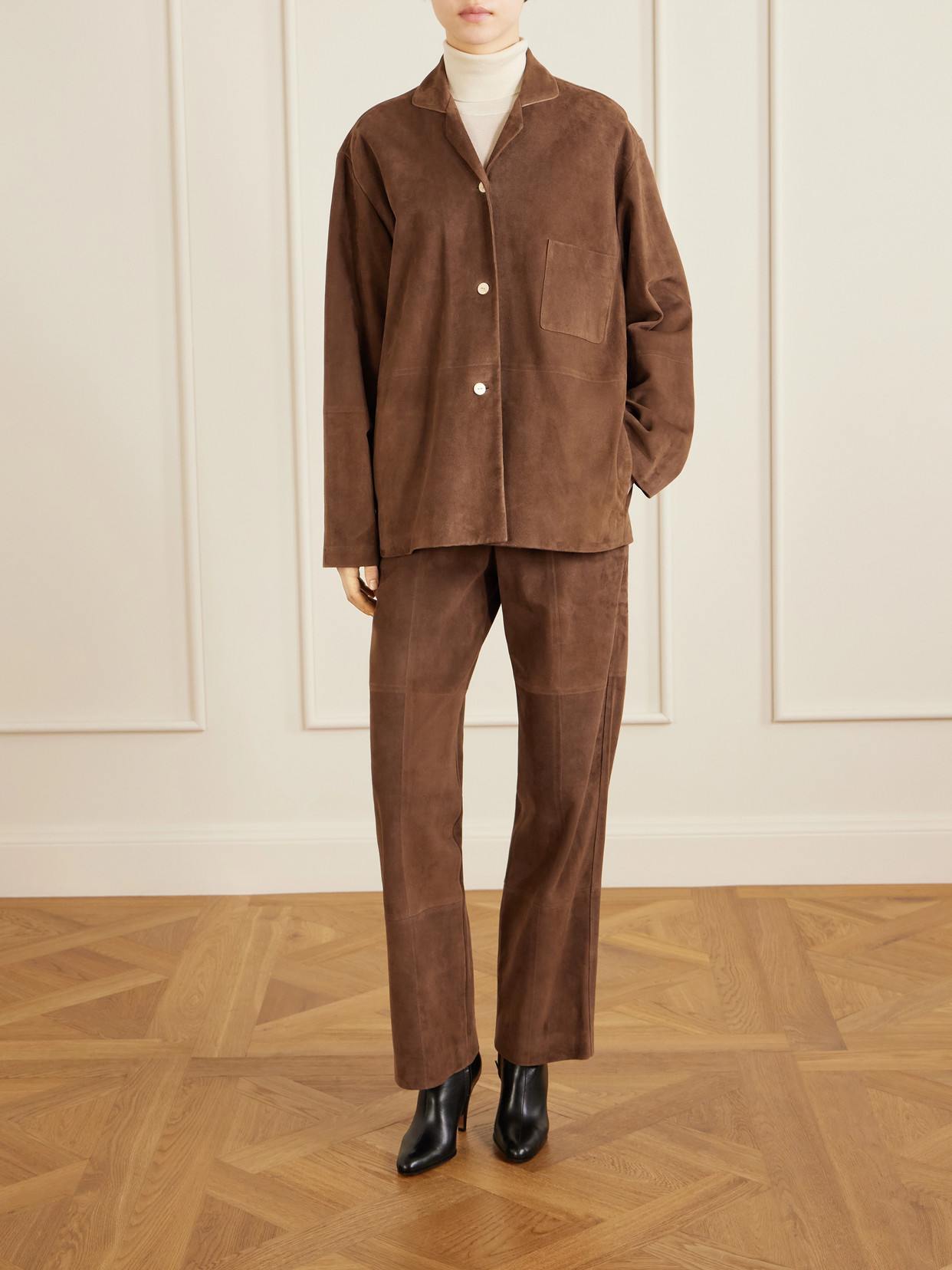 Janine Suede Shirt