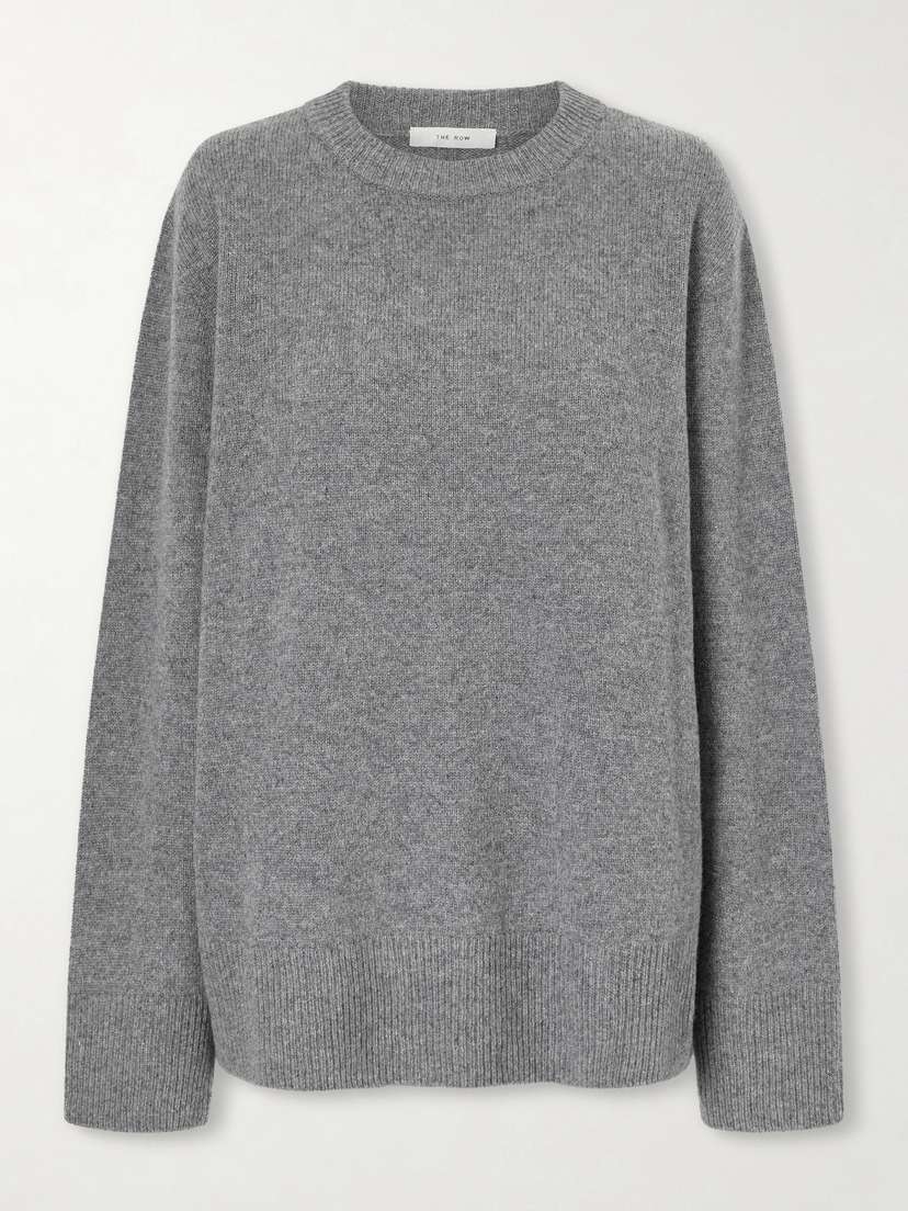 The Row Sibem Wool And Cashmere-blend Sweater