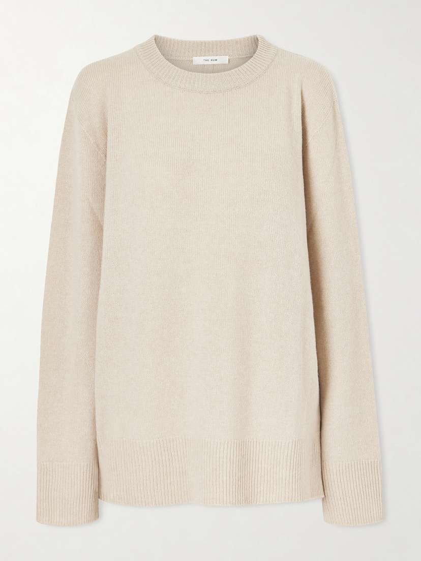 The Row Sibem Wool And Cashmere-blend Sweater