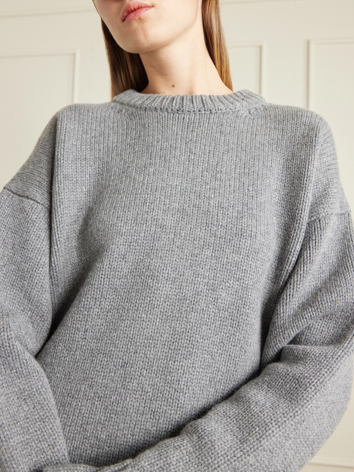 Ophelia Oversized Wool And Cashmere-Blend Sweater