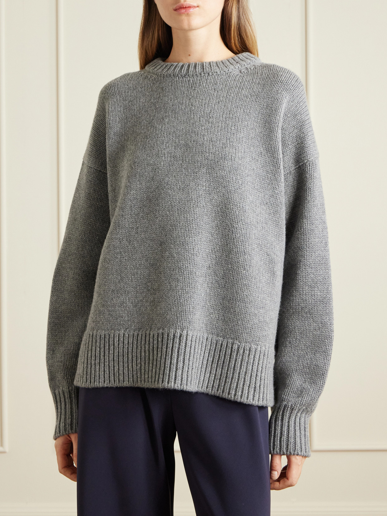 Ophelia Oversized Wool And Cashmere-Blend Sweater