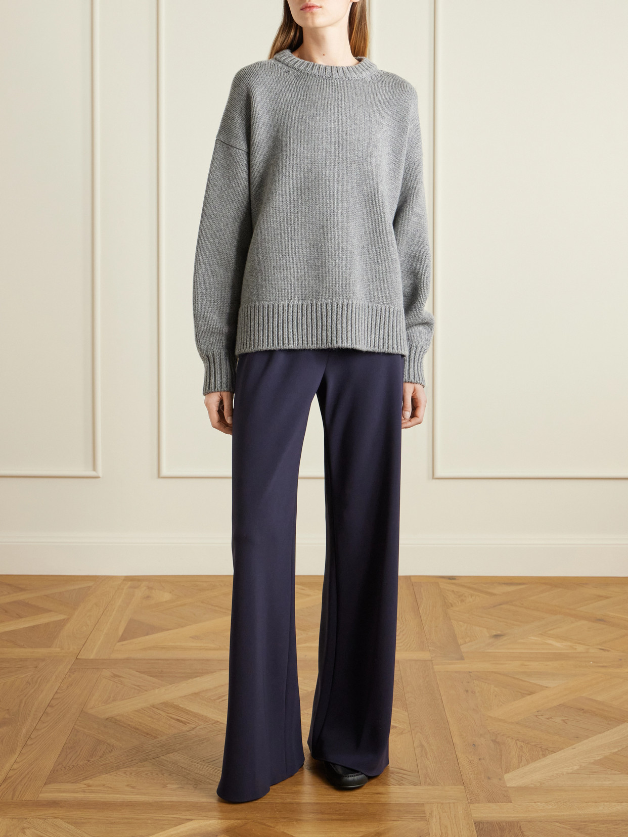 Ophelia Oversized Wool And Cashmere-Blend Sweater