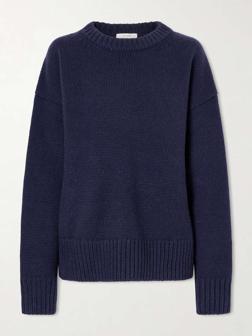 The Row Essentials Ophelia Oversized Wool And Cashmere-blend Sweater