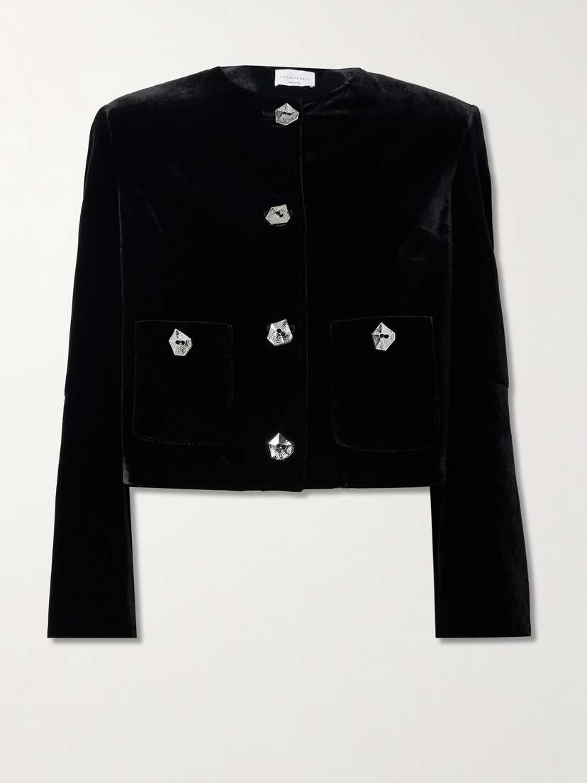 VIOLANTE NESSI Kelly Velvet Jacket