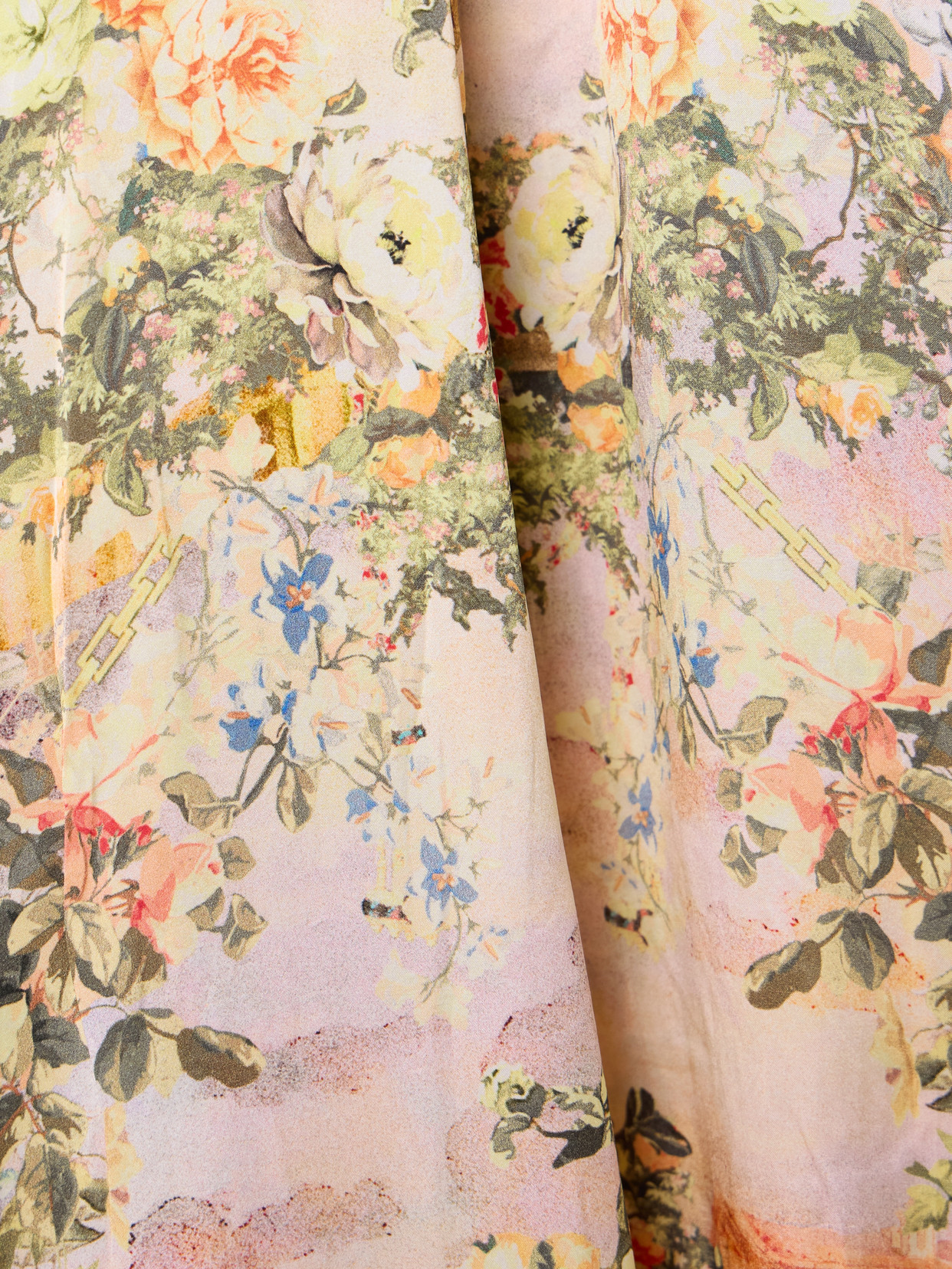 Camilla Crystal-embellished Printed Silk Kaftan In Multi