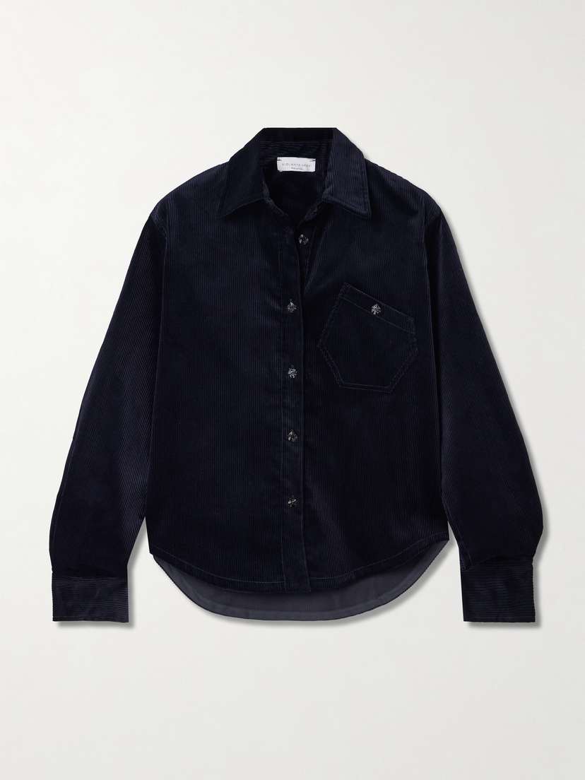 VIOLANTE NESSI Bartolomeo Cotton-corduroy Shirt