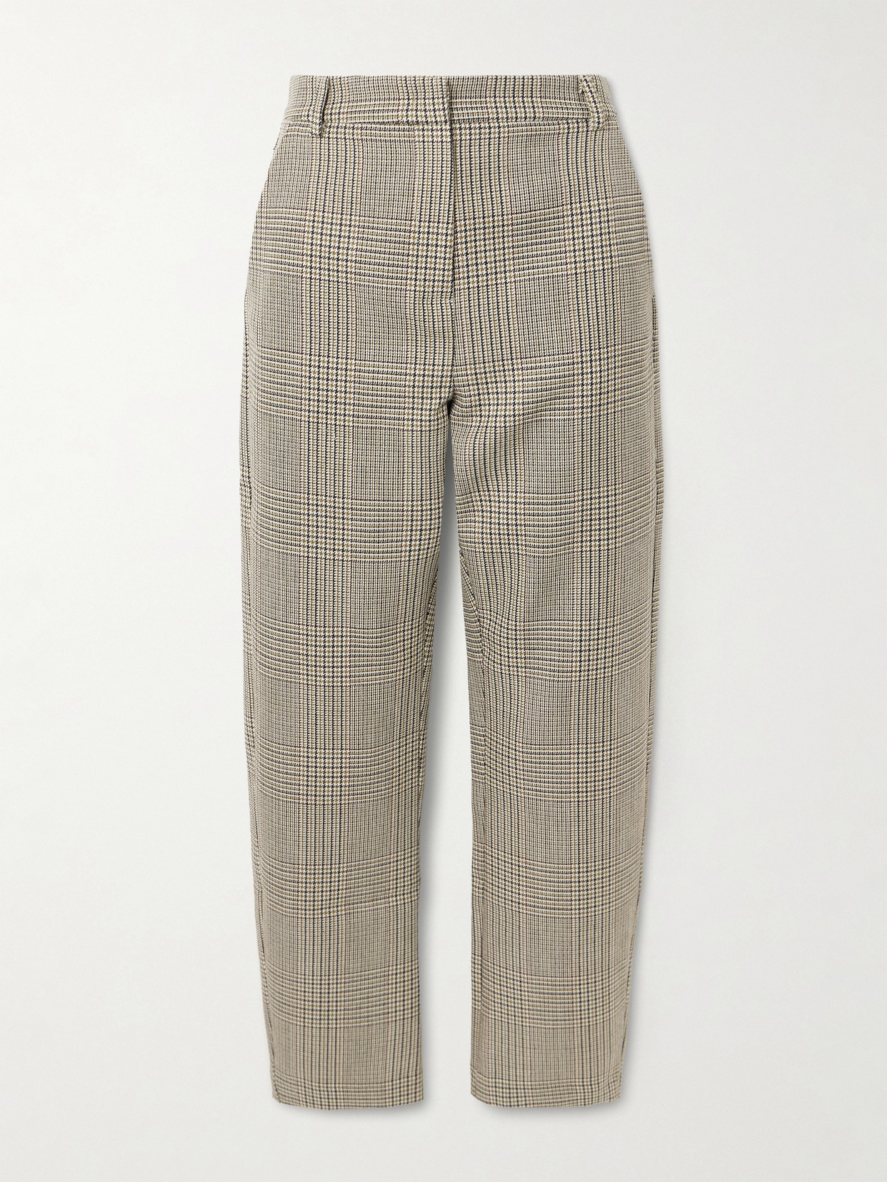 Violante Nessi New York Houndstooth Wool Tapered Pants In Multi