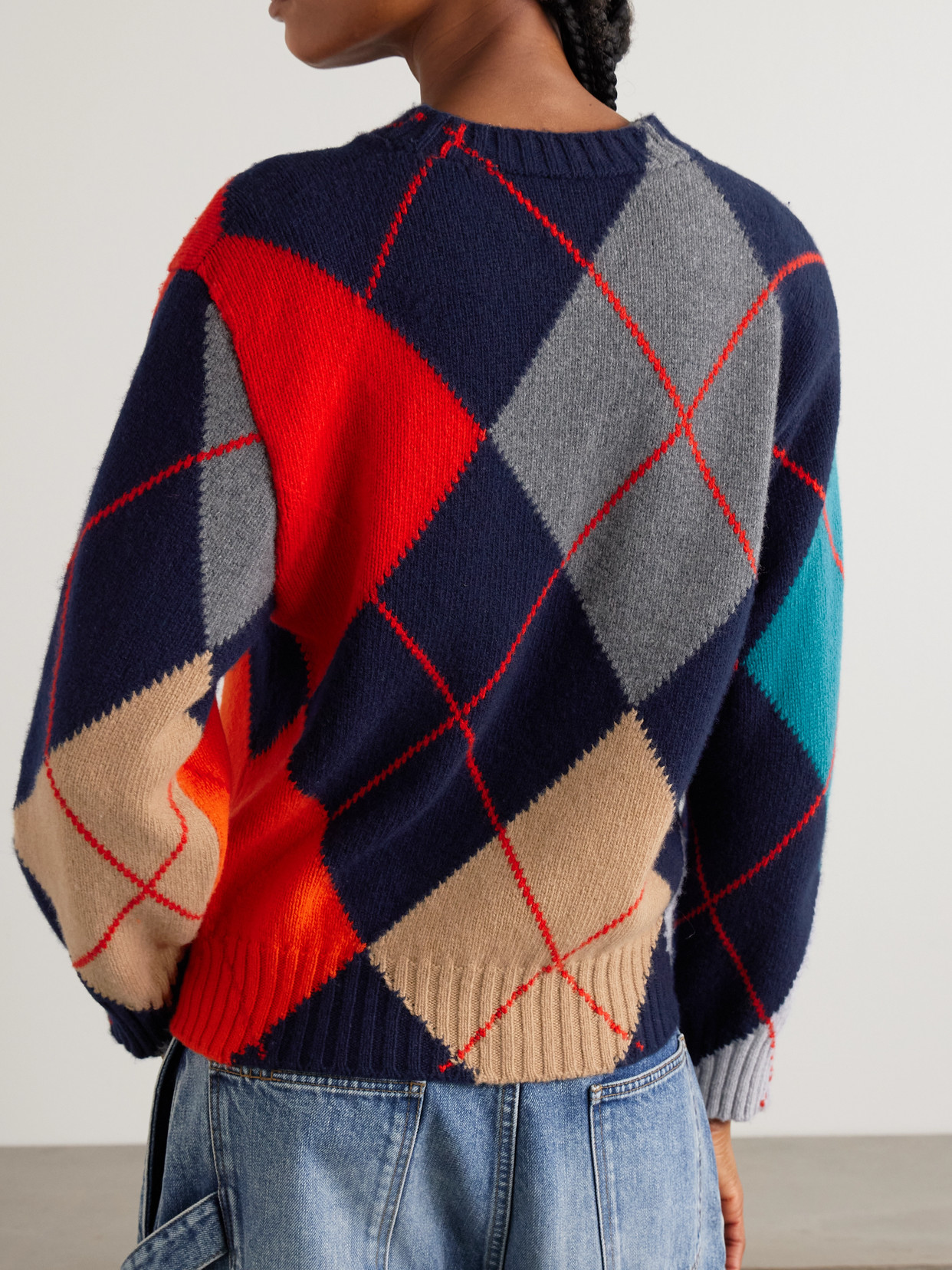 + Pringle Argyle Sweater