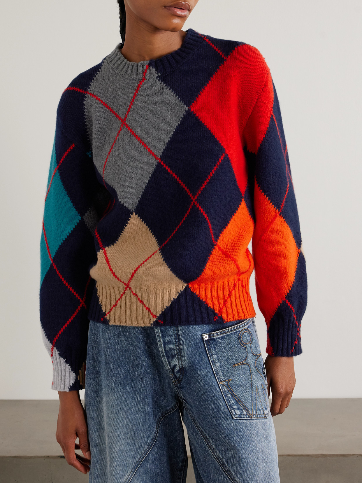 + Pringle Argyle Sweater