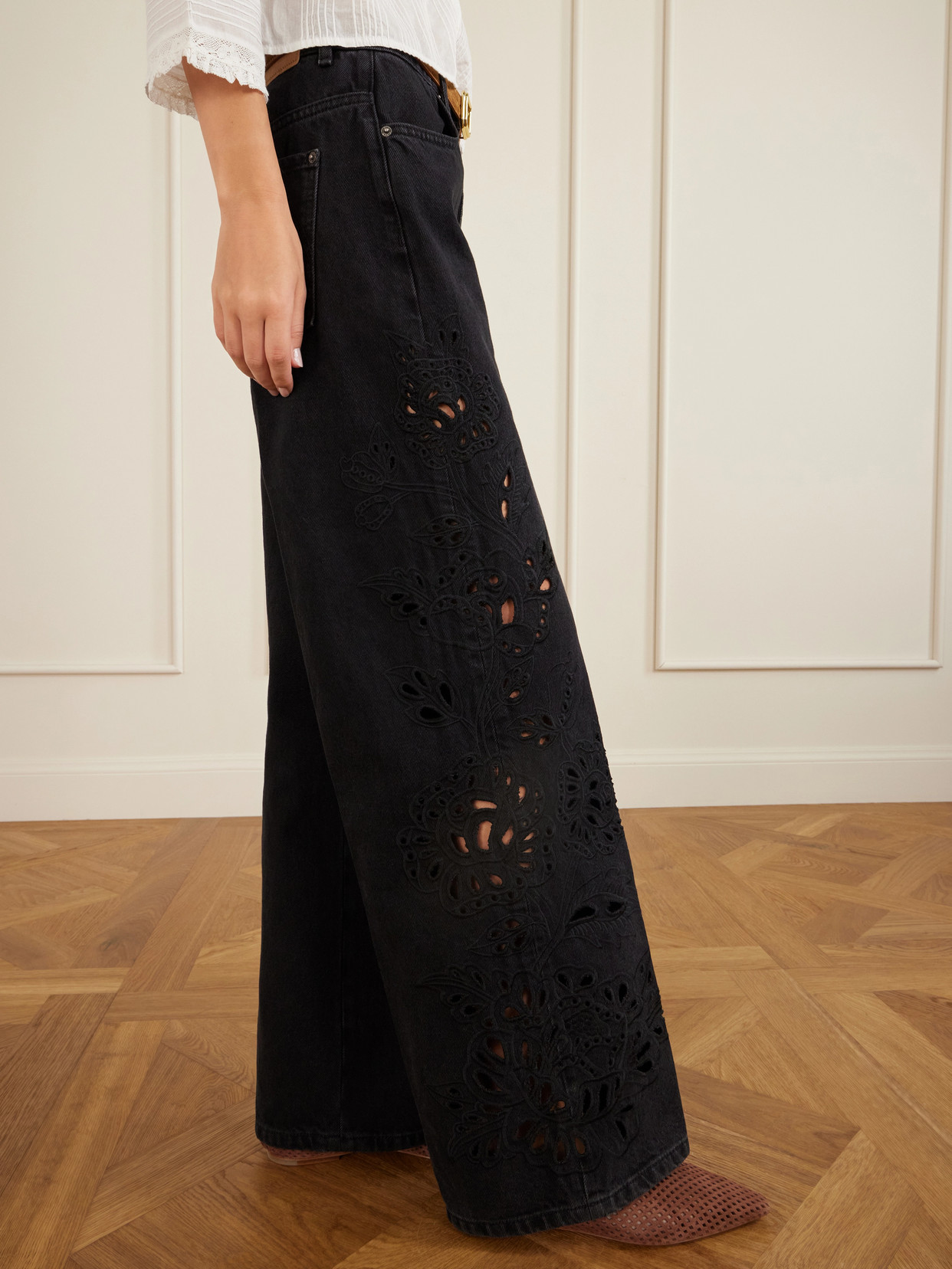 Richelieu High-Rise Wide- Leg