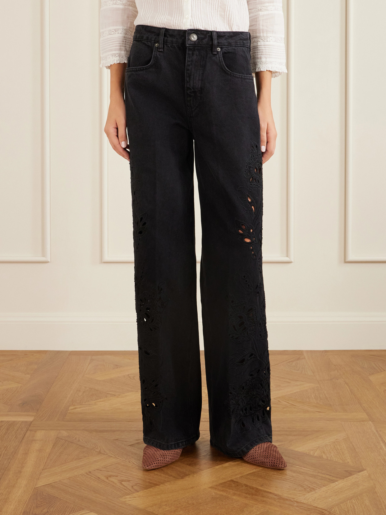 Richelieu High-Rise Wide- Leg