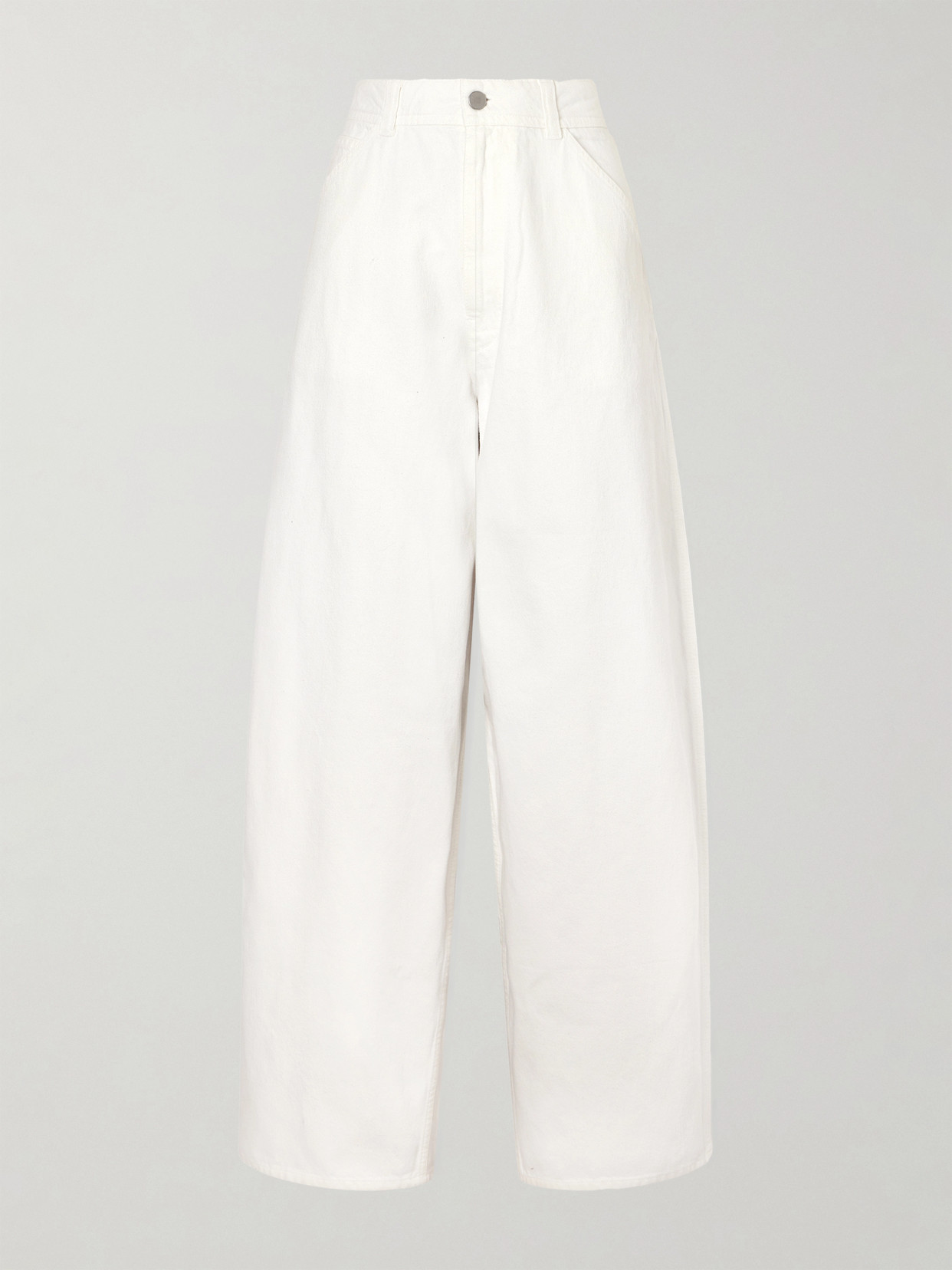 Mid-Rise Wide- Leg