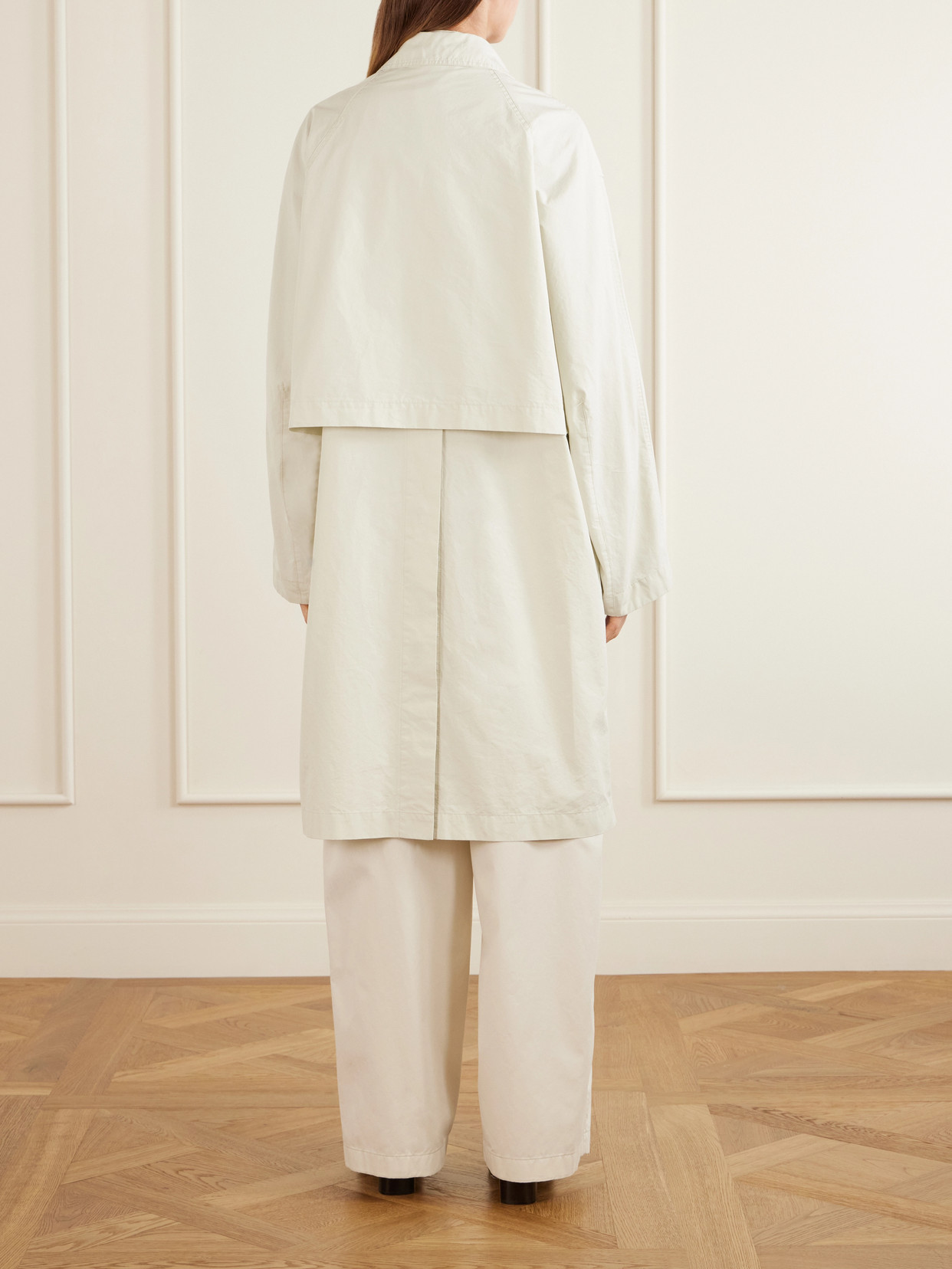 Cotton-Gabardine Coat