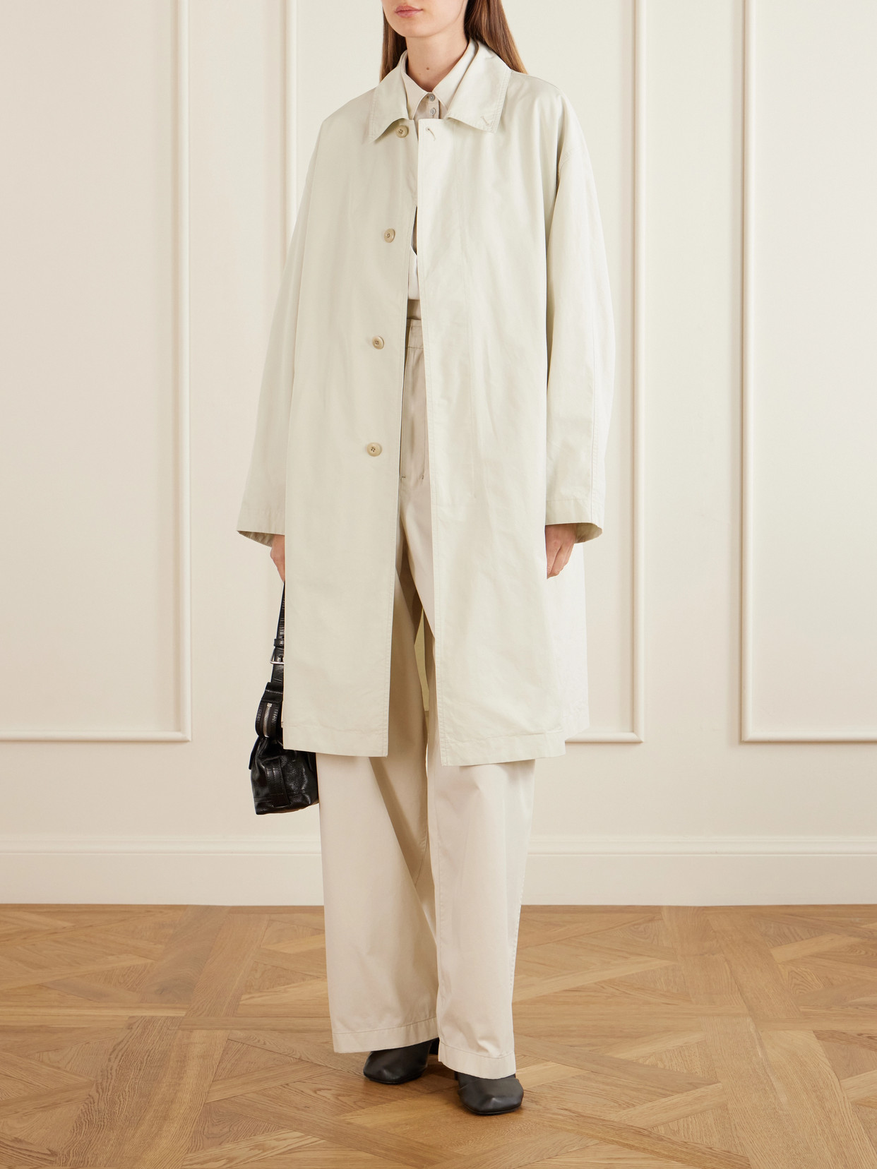 Cotton-Gabardine Coat
