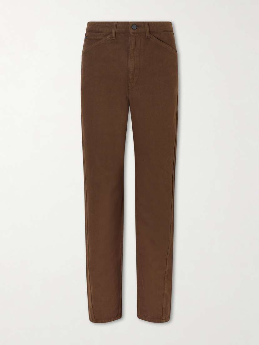 Lemaire High-rise Straight-leg Jeans