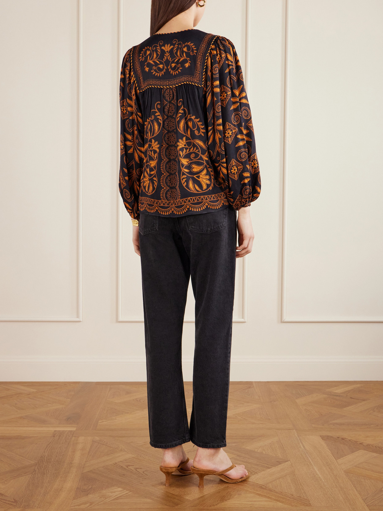 Cornely Ainika Printed Voile Blouse
