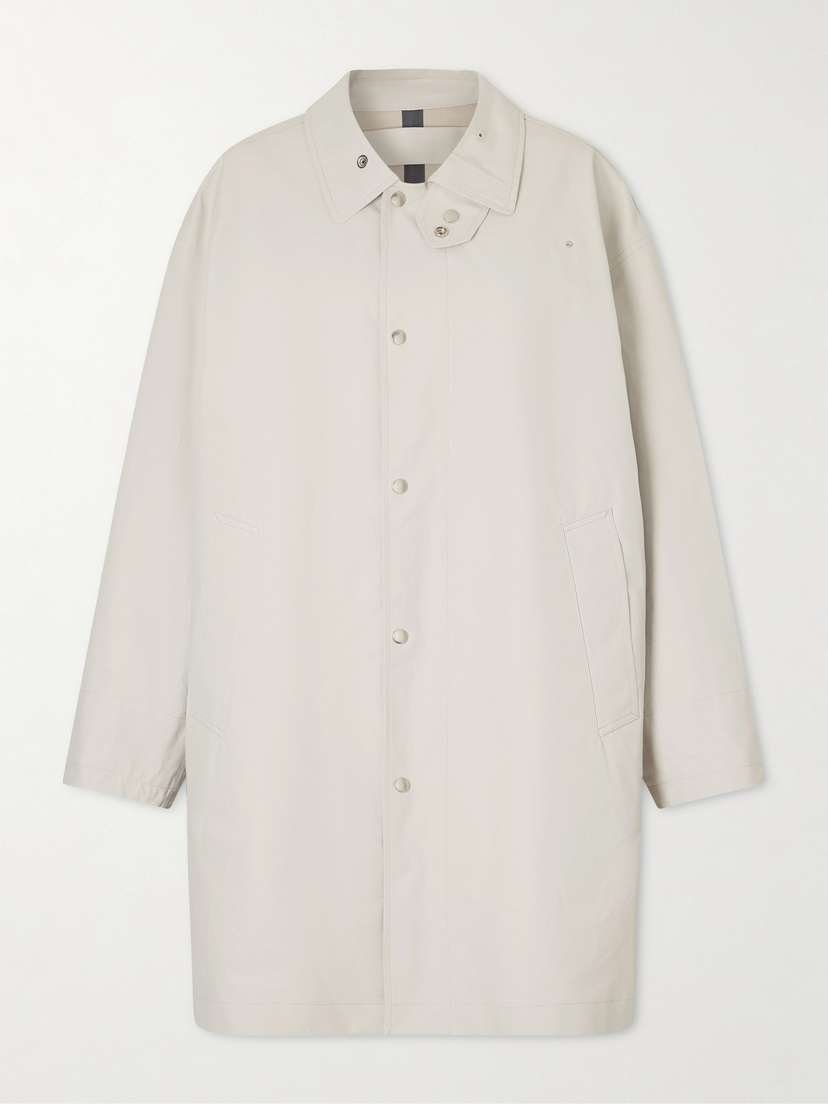 Lemaire Coated Cotton-canvas Coat