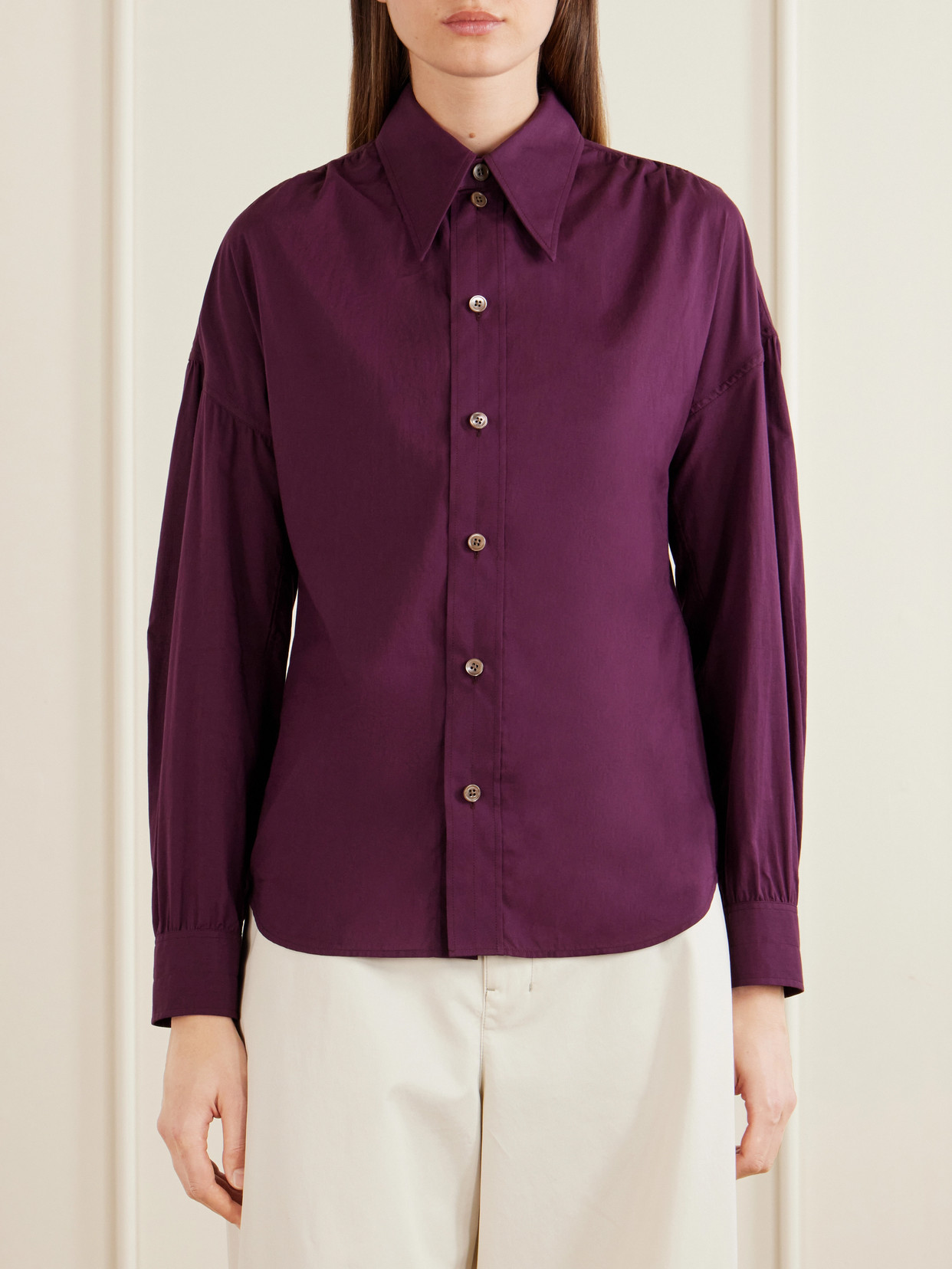 Cotton-Muslin Shirt