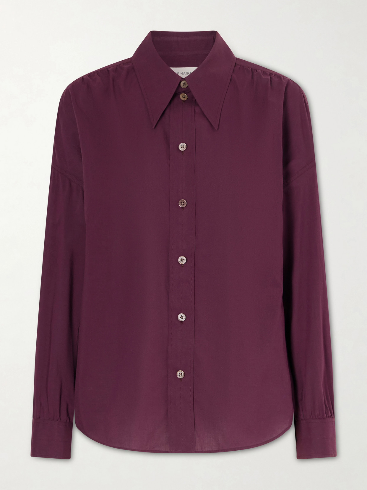 Lemaire Cotton-muslin Shirt In Multi