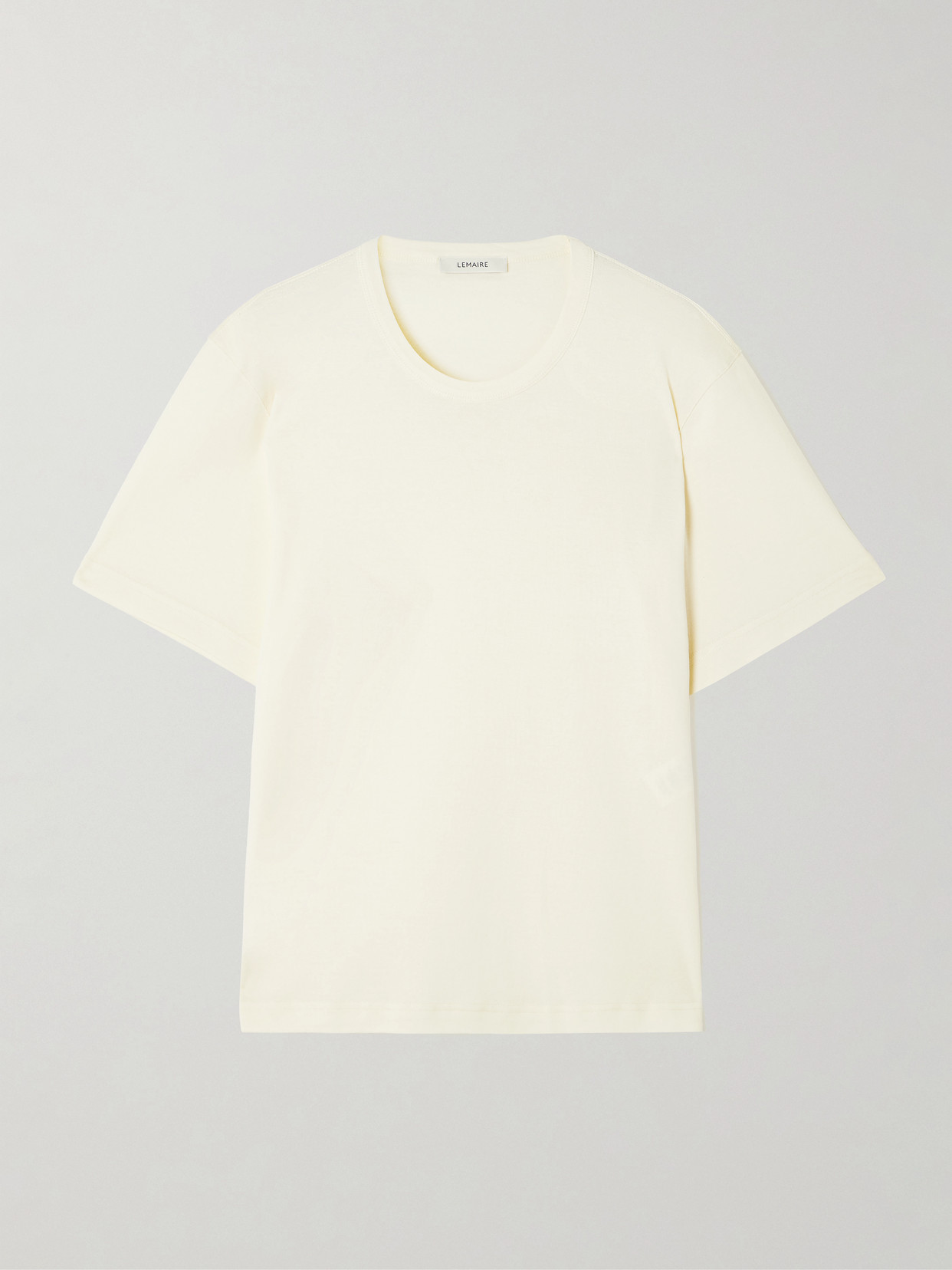 Lemaire Cotton-jersey T-shirt In White