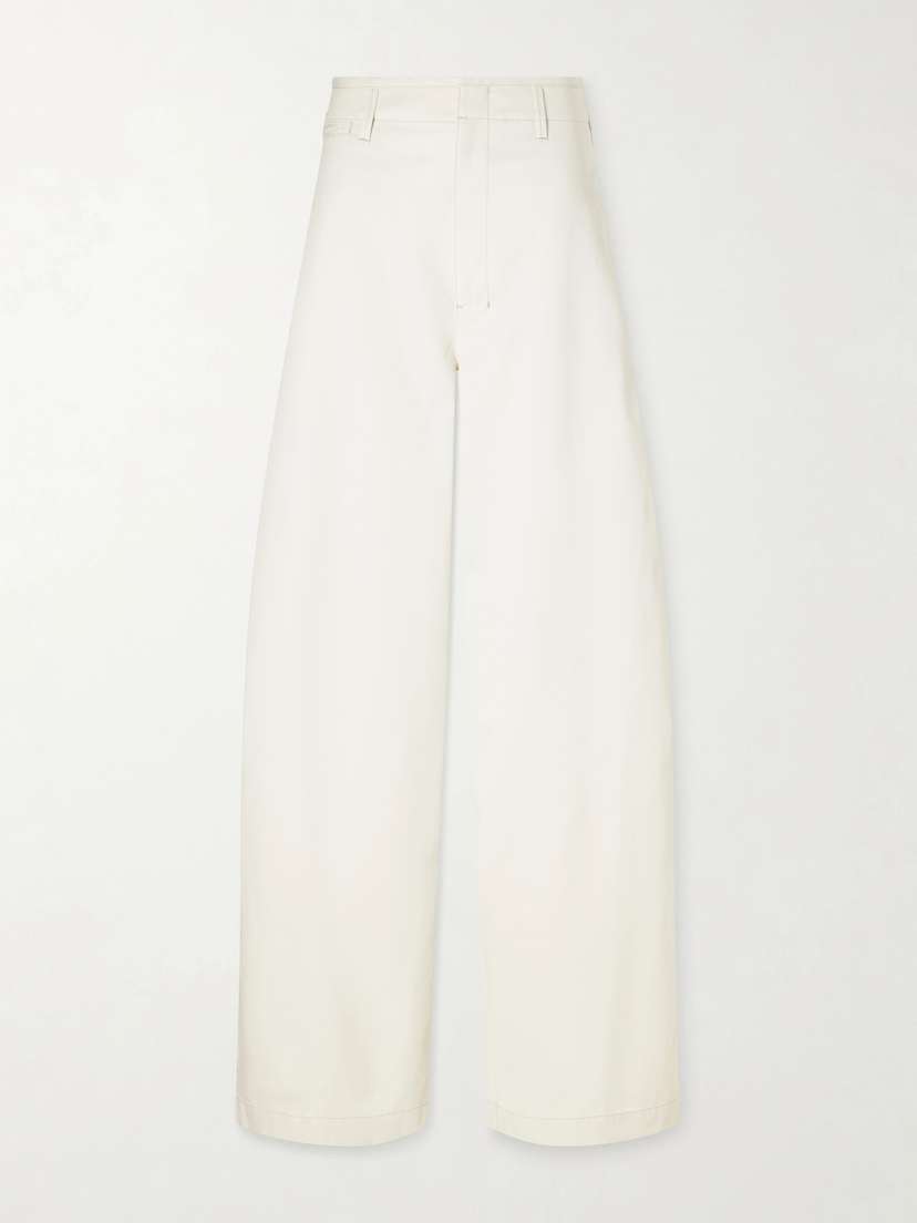 Lemaire Cotton Chino Wide-leg Pants