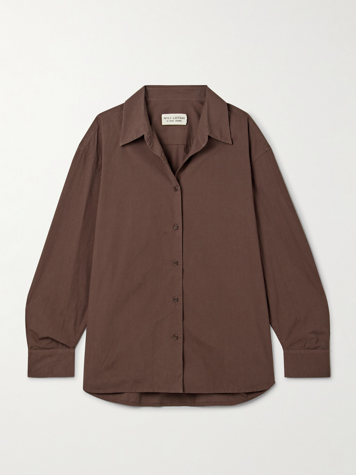 Amante Cotton-Poplin Shirt