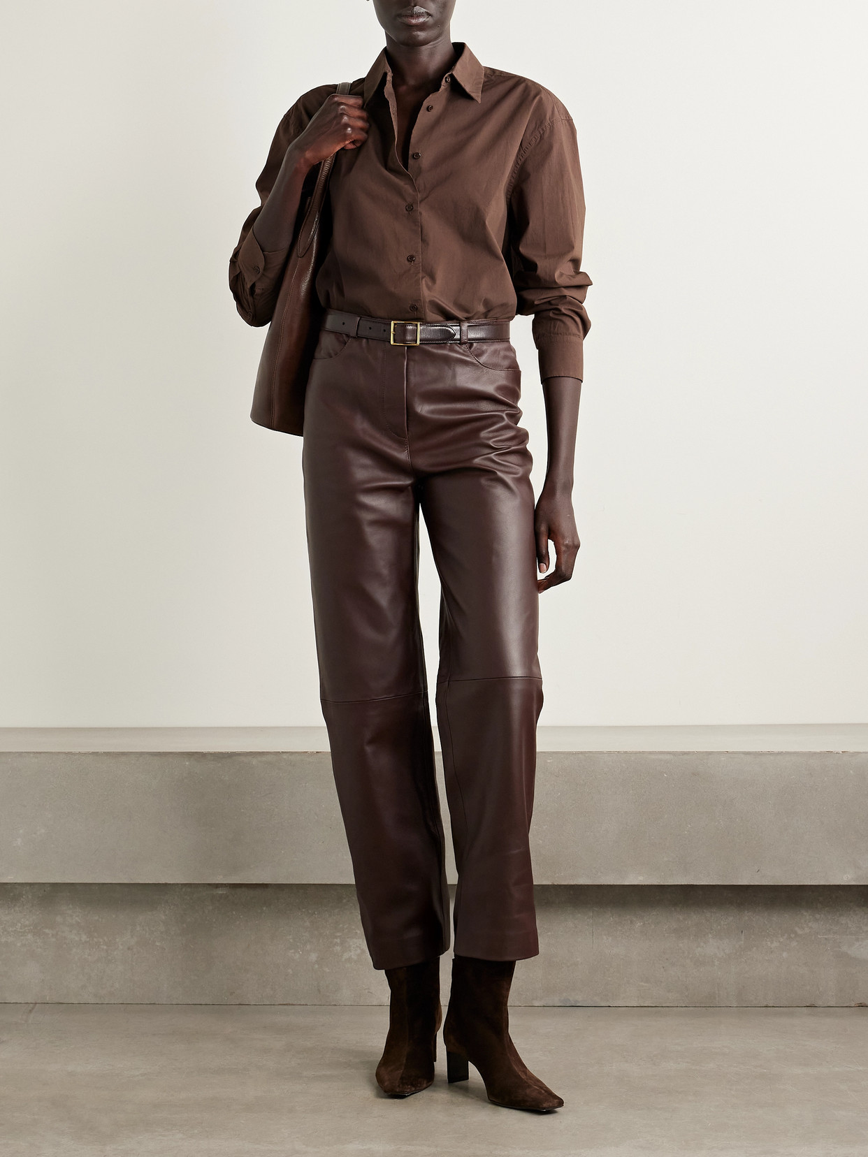 Amante Cotton-Poplin Shirt