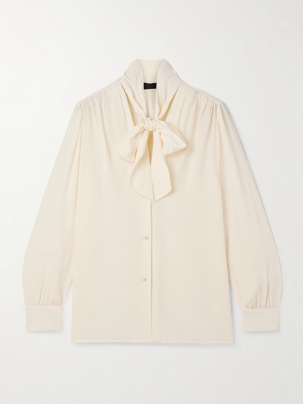 Colt Pussy-Bow Silk Crepe De Chine Blouse