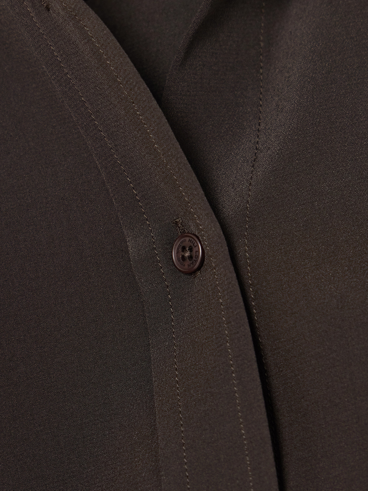 Gaia Silk Crepe De Chine Shirt