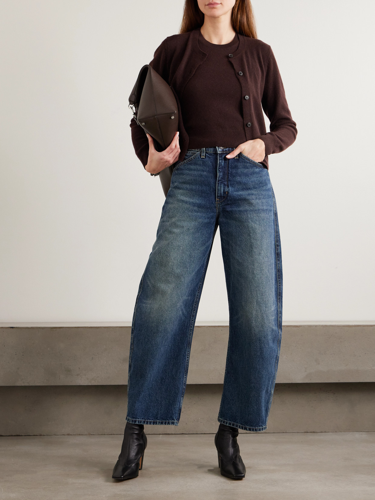 Nili Lotan May Cashmere Tank In Burgundy