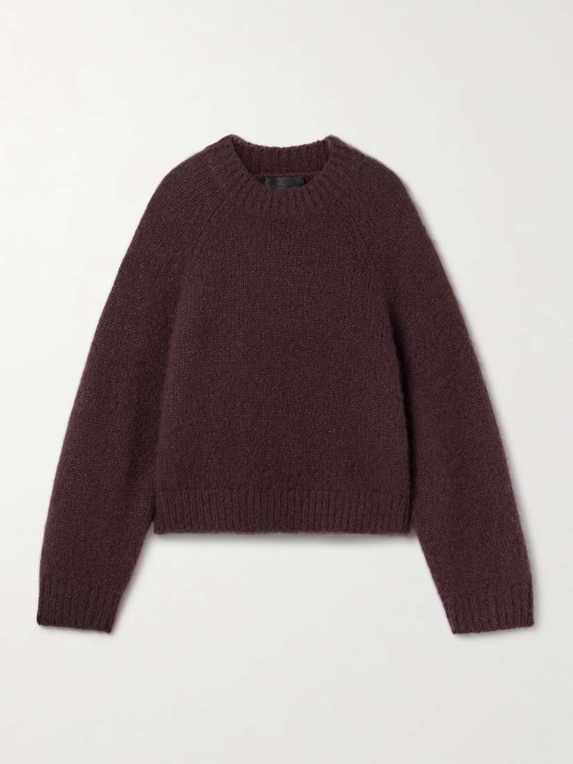 Nili Lotan Tomaso Cashmere And Silk-blend Sweater