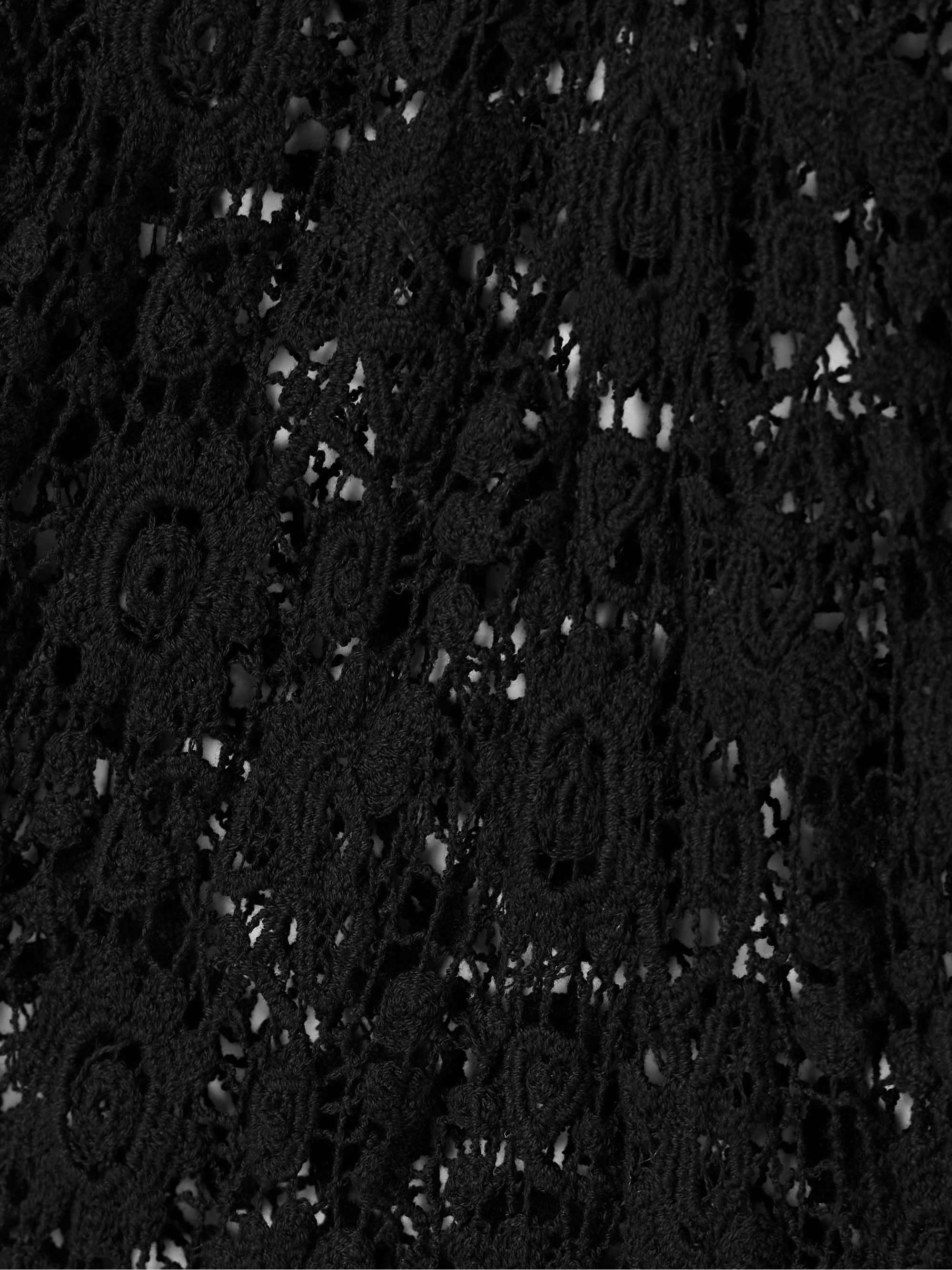 NILI LOTAN Della cotton corded lace maxi dress