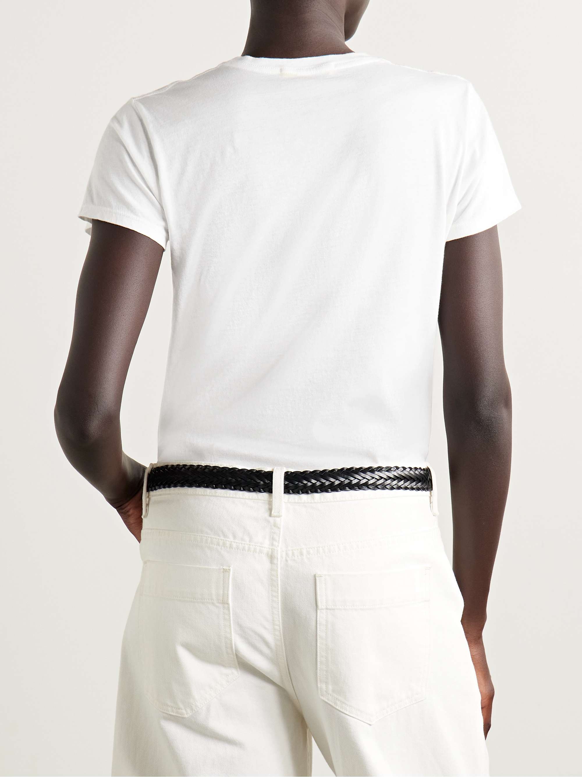 NILI LOTAN Lana Supima cotton-jersey T-shirt